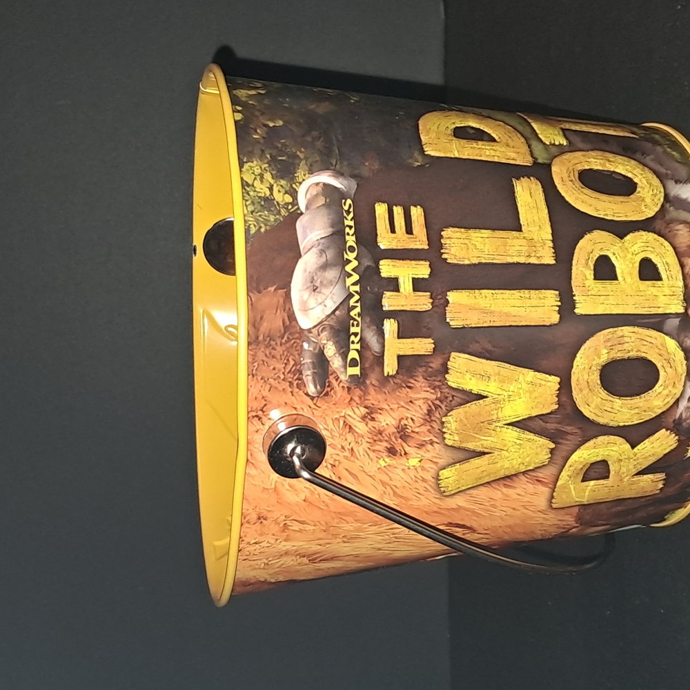 The Wild Robot Metal Bucket